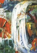 Franz Marc The Bewitched Mill (mk34) oil painting artist